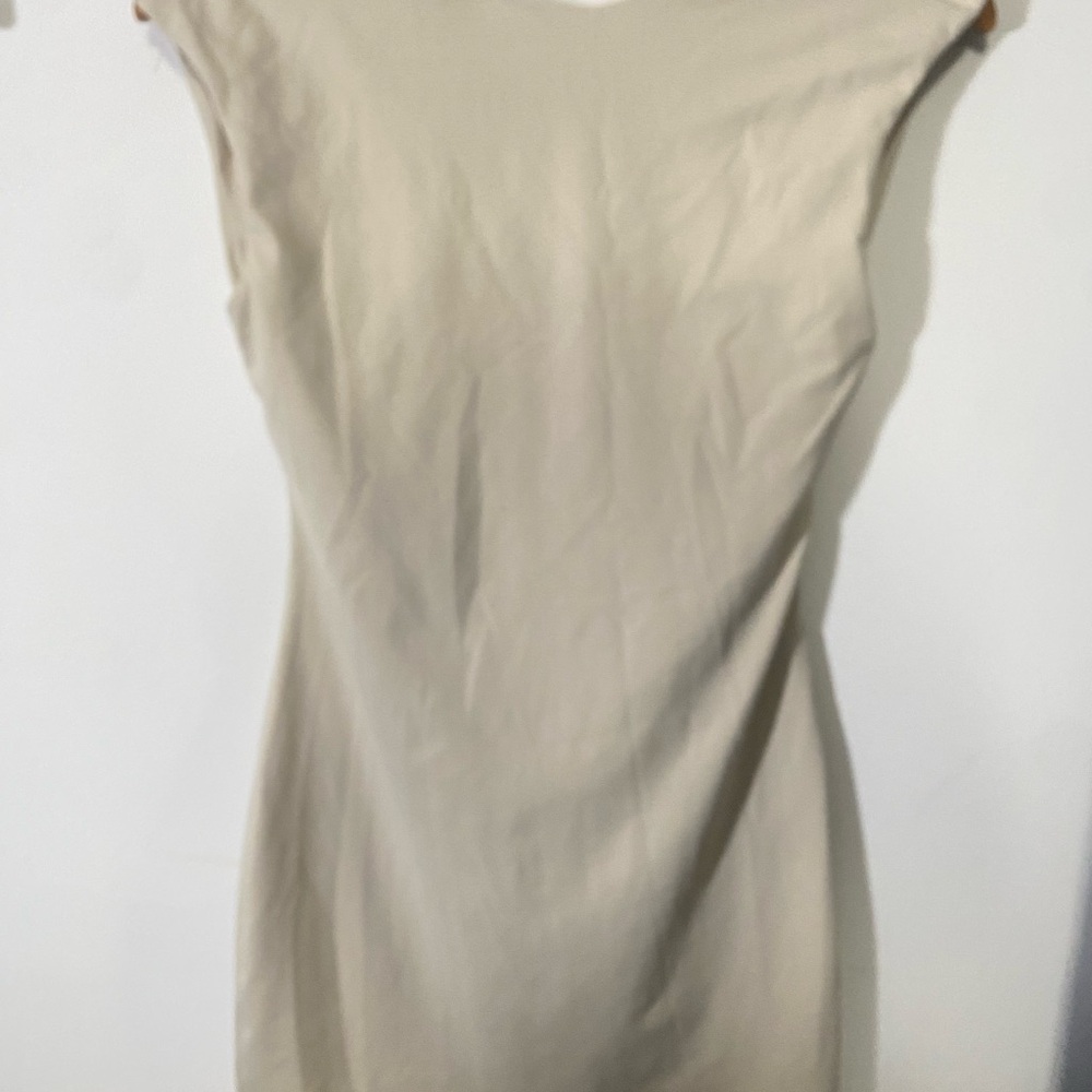 SHEIN Cream Sleeveless Top